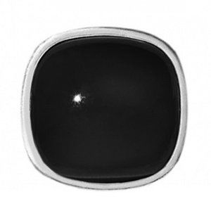 Brighton Color Clique Black Agate Cabochon Charm